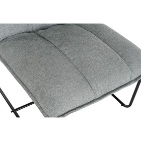 Fotelis Home ESPRIT Juoda Žalia Metalinis 66 x 71 x 77 cm
