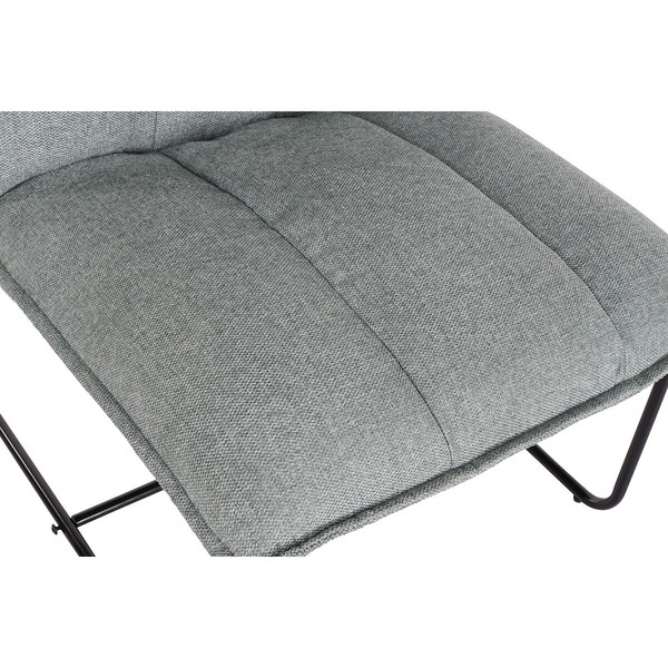 Nojatuoli Home ESPRIT Musta Vihreä Metalli 66 x 71 x 77 cm