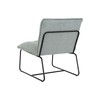 Armchair Home ESPRIT Black Green Metal 66 x 71 x 77 cm