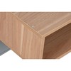 Naktsskapītis Home ESPRIT Zils Pelēks Dabisks Koks MDF 48 x 40 x 55 cm
