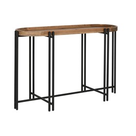 Hall Home ESPRIT Brown Black 115 x 40 x 75 cm
