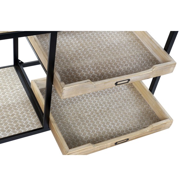 Hall Home ESPRIT Brown Black 120 x 38 x 80 cm