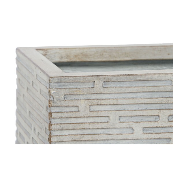 Sodinukas Home ESPRIT Rusvai gelsva Stiklo pluoštas Magnis 74,5 x 37,5 x 37,5 cm