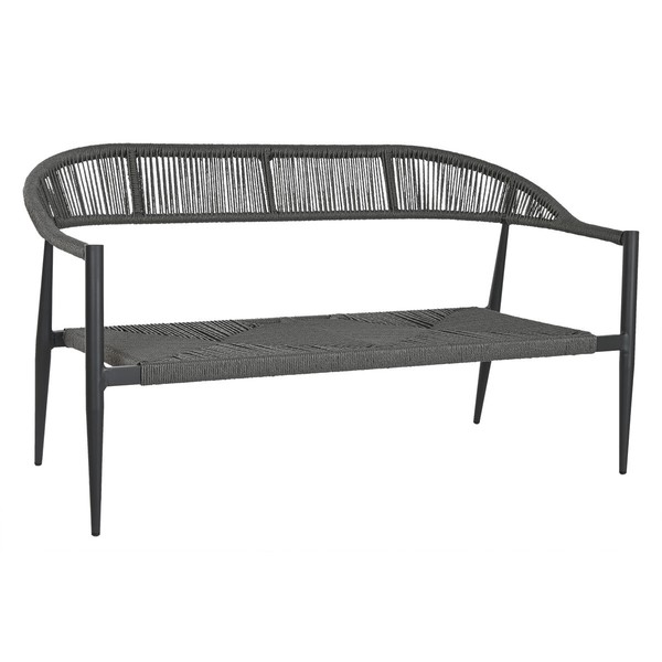 Dārza dīvāns Home ESPRIT Alumīnijs 131 x 55 x 76 cm