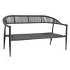 Sodo sofa Home ESPRIT Aliuminis 131 x 55 x 76 cm