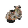 Dekoratyvinė figūrėlė Home ESPRIT Spalvotas Viduržemio scooter 14 x 8 x 11 cm (2 vnt.)