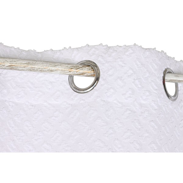 Aizkari Home ESPRIT Balts 140 x 260 x 260 cm Izšūšana