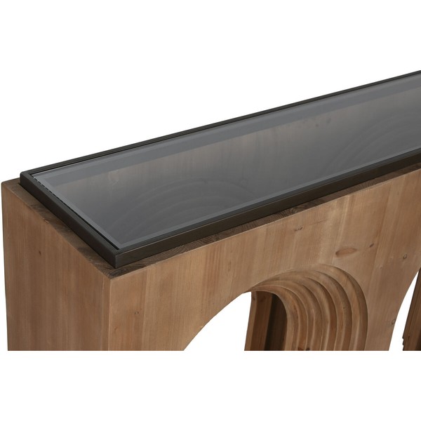 Hall Home ESPRIT Brown Black 122 x 30 x 80 cm