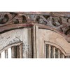 Wall mirror Home ESPRIT Blue Wood 90 x 4 x 180 cm