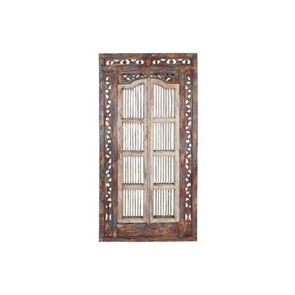 Seinäpeili Home ESPRIT Sininen Puu 90 x 4 x 180 cm