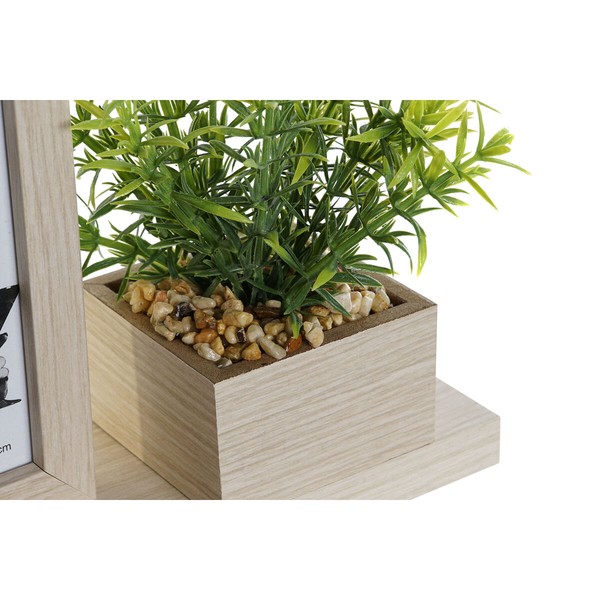Foto rāmis Home ESPRIT Dabisks Koks MDF Skandināvu 25 x 7 x 19 cm
