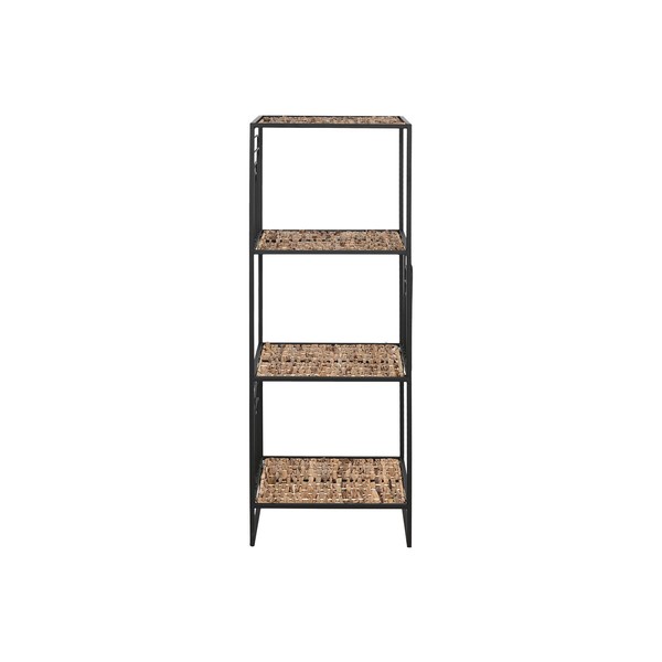 Hyllyt Home ESPRIT Musta Metalli Kuitu 35 x 35 x 98 cm