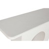Konsole Home ESPRIT Dzeltens Balts Egle Koks MDF 120 x 40 x 80 cm