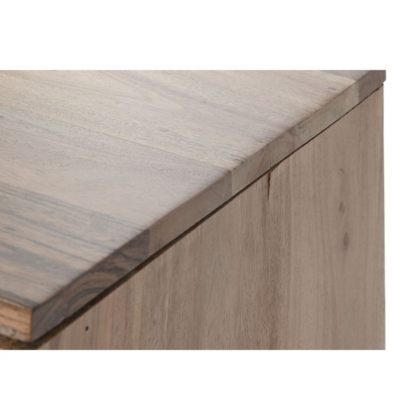 TV-kalusteet Home ESPRIT Ruskea Musta Metalli Akaasia 145 x 40 x 52 cm