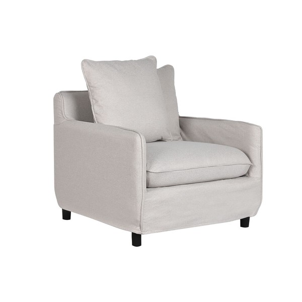 atzveltnes krēsls Home ESPRIT Bēšs 85 x 85 x 74 cm