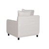 atzveltnes krēsls Home ESPRIT Bēšs 85 x 85 x 74 cm