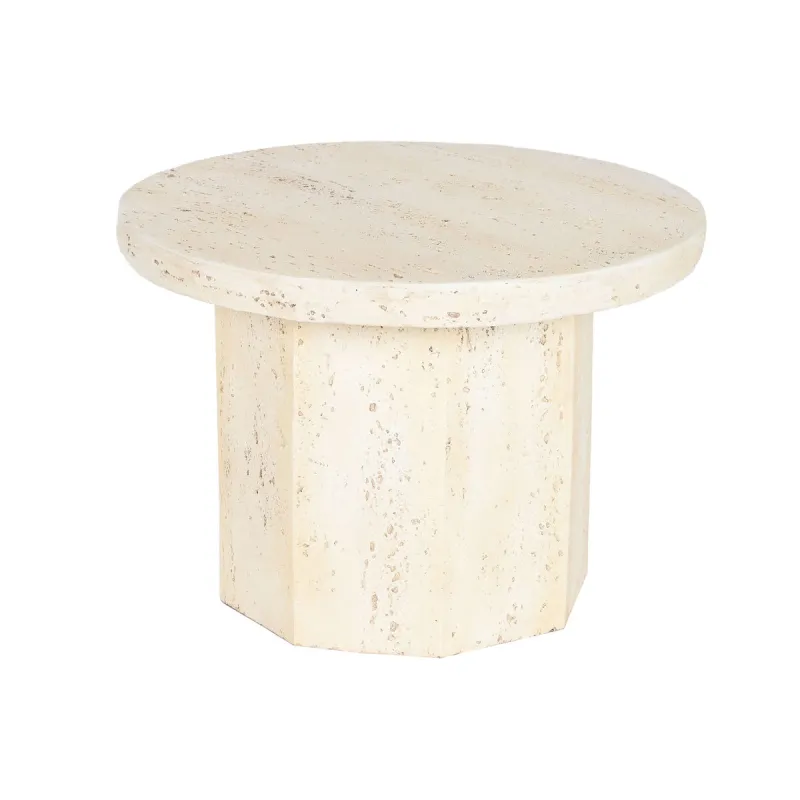 Pieni sivupöytä Home ESPRIT Beige Magnesium 60 x 60 x 41,9 cm