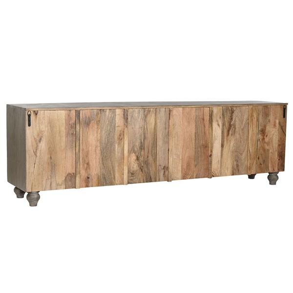 Televizoriaus baldai Home ESPRIT Šviesiai rudas 200 x 40 x 61 cm