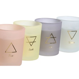 Aromātiska svece Home ESPRIT Urbāns 200 g (4 gb.)