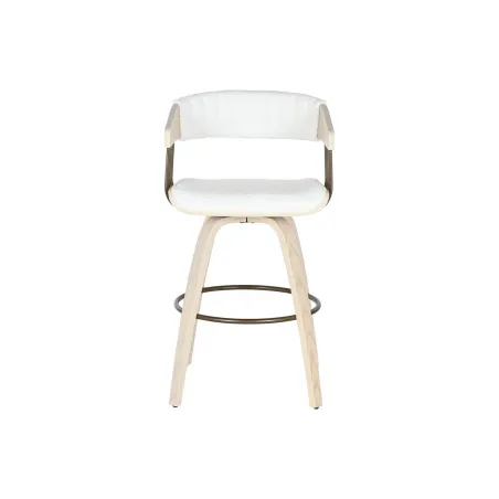 Taburetė Home ESPRIT Balta Medžio 51,5 x 47,5 x 94,5 cm