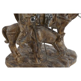 Dekoratīvās figūriņas Home ESPRIT Sudrabains Dabisks Sveķi 20,5 x 13 x 26 cm