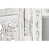 Ширма Home ESPRIT Белый Древесина манго Зеркало 152 x 2 x 182 cm