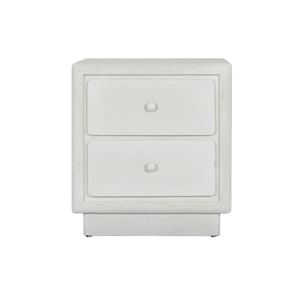 Ночной столик Home ESPRIT Белый 48 x 36 x 53 cm