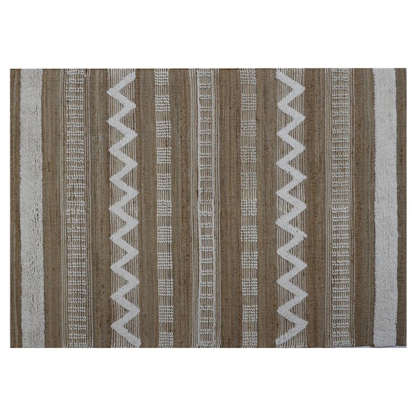 Paklājs Home ESPRIT Balts Brūns Boho 140 x 200 x 1 cm