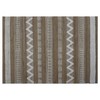 Ковер Home ESPRIT Белый Коричневый Boho 140 x 200 x 1 cm