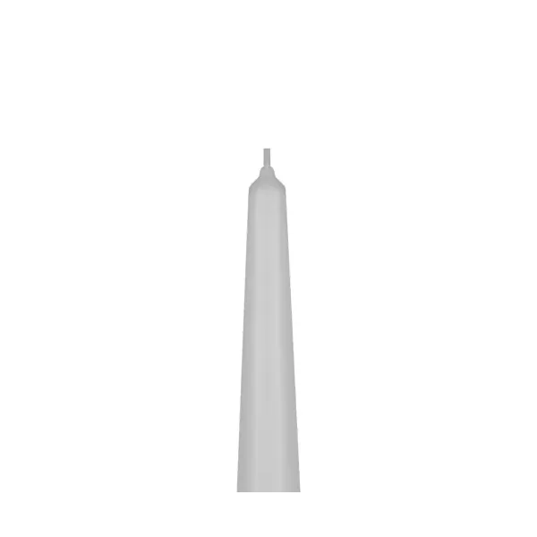 White taper candle - set of 40