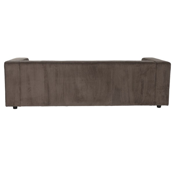 Sofa Home ESPRIT Ruda Šiuolaikiškas 224 x 95,5 x 66,5 cm