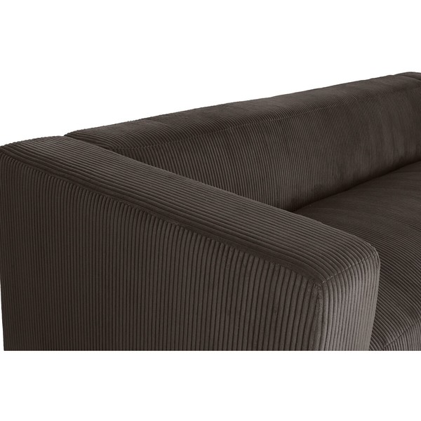 Sofa Home ESPRIT Ruda Šiuolaikiškas 224 x 95,5 x 66,5 cm