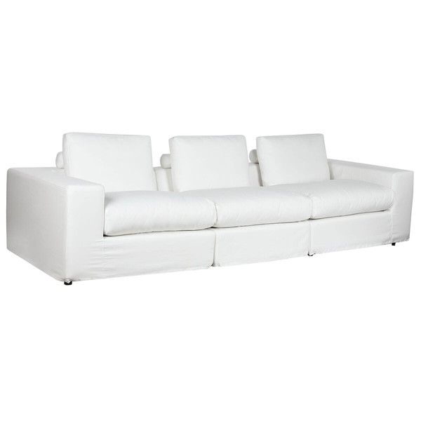Sohva Home ESPRIT Valkoinen Moderni 286 x 95,5 x 57 cm