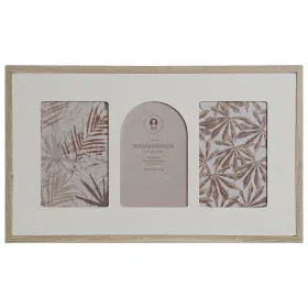 Photo frame Home ESPRIT Beige Crystal MDF Wood Scandinavian 39 X 2 X 24 cm
