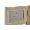 Photo frame Home ESPRIT Beige Natural Crystal polystyrene Scandinavian 36 X 2 X 36 cm