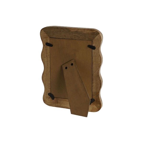 Nuotraukų rėmelis Home ESPRIT Natūralus Mango mediena Bangos Miesto 21,5 x 1,5 x 26,5 cm