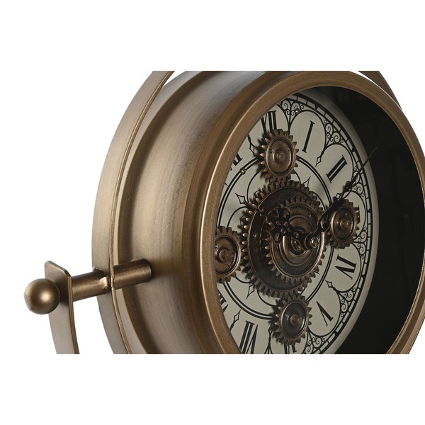 Table clock Home ESPRIT Golden Vintage