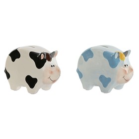 Kопилка Home ESPRIT Dolomite Корова 16 X 7,5 X 12,5 cm (2 штук)