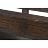 Soliņš Home ESPRIT Tumši brūns Tīkkoks 196 x 68 x 82 cm