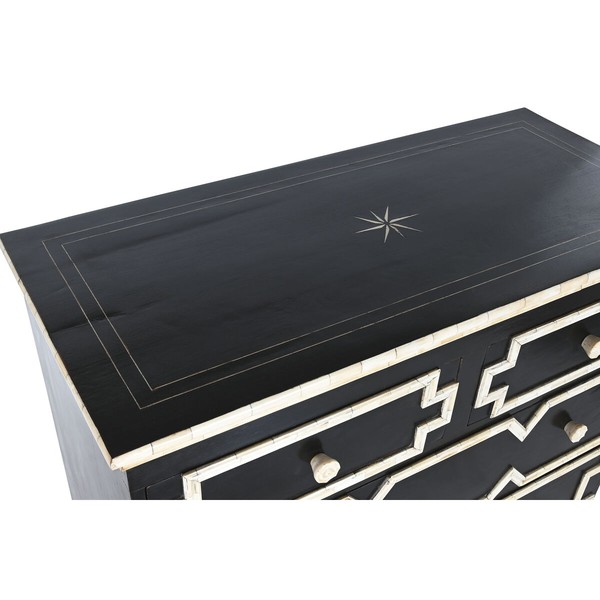 Kumode Home ESPRIT Melns 111 x 51 x 99 cm