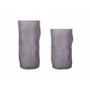 Maljakko Home ESPRIT Harmaa Kristalli Moderni 14 x 14 x 31,5 cm