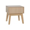 Ночной столик Home ESPRIT Натуральный 45 x 36 x 49 cm