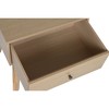 Naktsskapītis Home ESPRIT Dabisks 45 x 36 x 49 cm