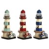 Декоративная фигура Home ESPRIT Синий Красный Кремовый Небесный синий 13 x 13 x 32 cm (3 штук)