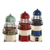 Декоративная фигура Home ESPRIT Синий Красный Кремовый Небесный синий 13 x 13 x 32 cm (3 штук)
