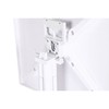 Dining Table Home ESPRIT White Metal polypropylene 70 x 70 x 75 cm