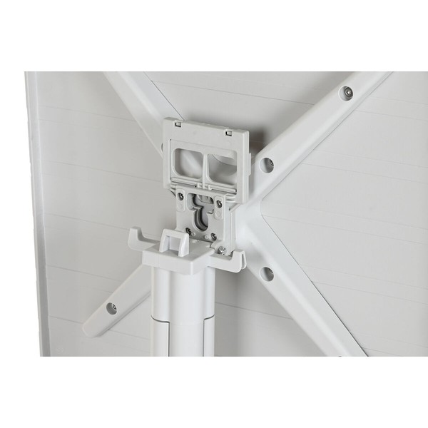 Valgomojo stalas Home ESPRIT Pilka Metalinis polipropileno 70 x 70 x 75 cm