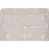 Wall Clock Home ESPRIT Beige Grey PVC 30 x 4 x 30 cm (2 Units)