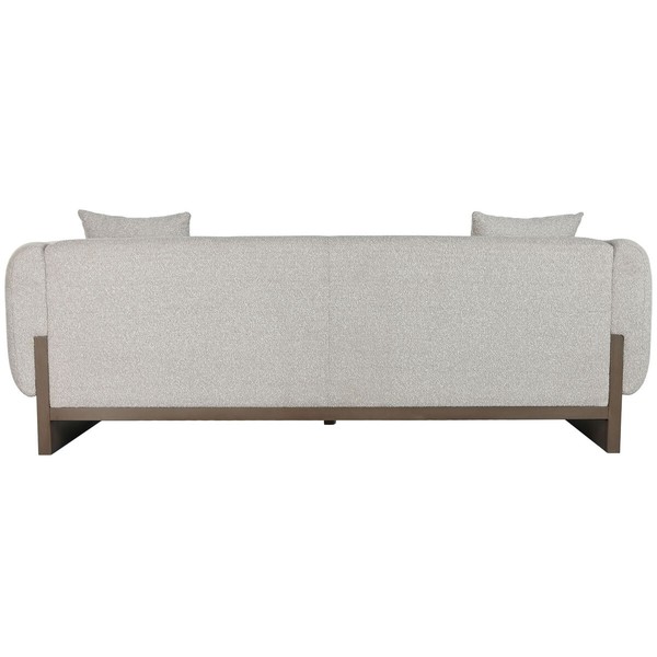 Sohva Home ESPRIT Ruskea Beige Scandi 220 x 95 x 77 cm