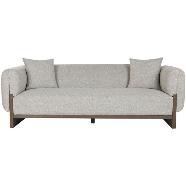 Dīvāns Home ESPRIT Brūns Bēšs Scandi 220 x 95 x 77 cm